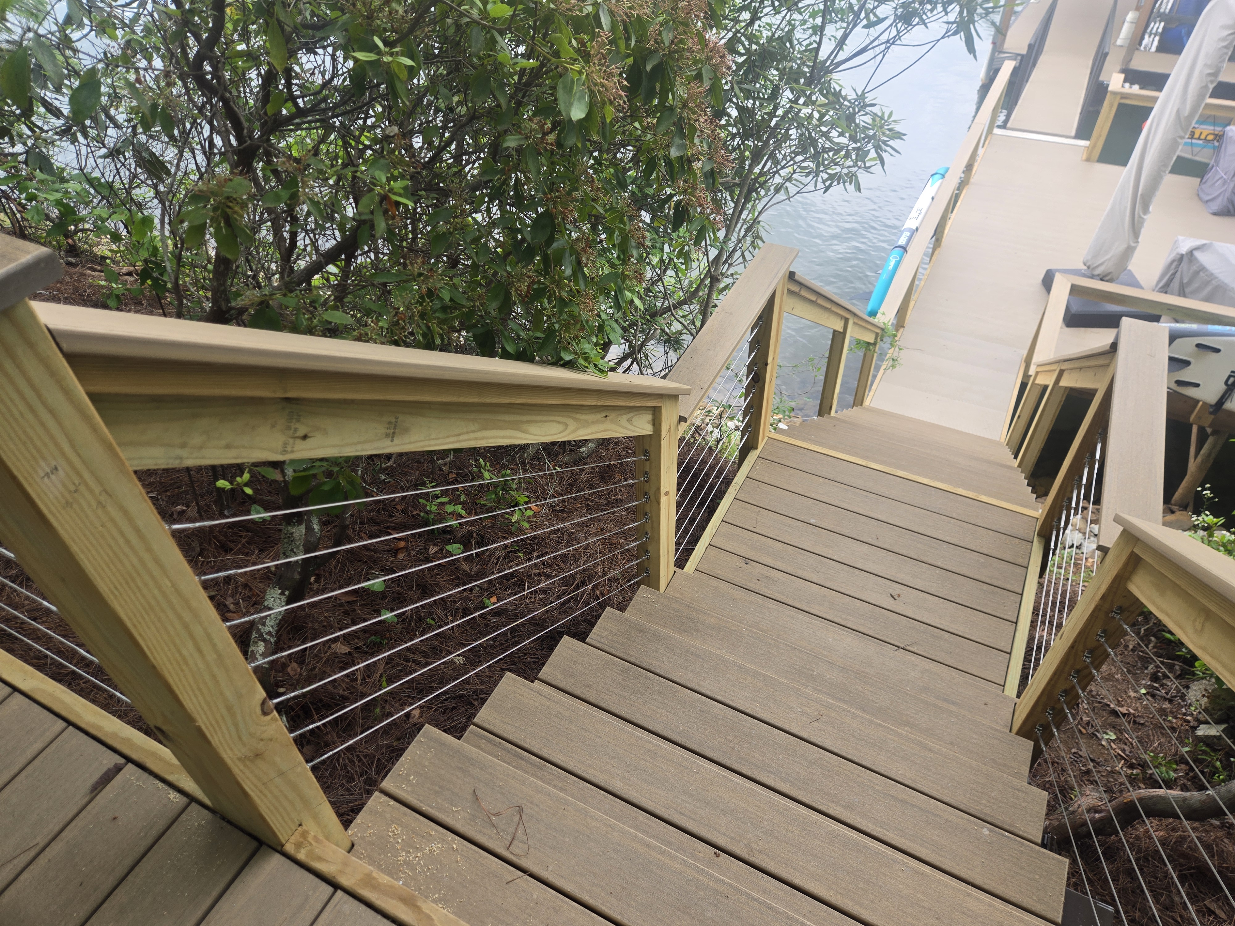Exterior staircase