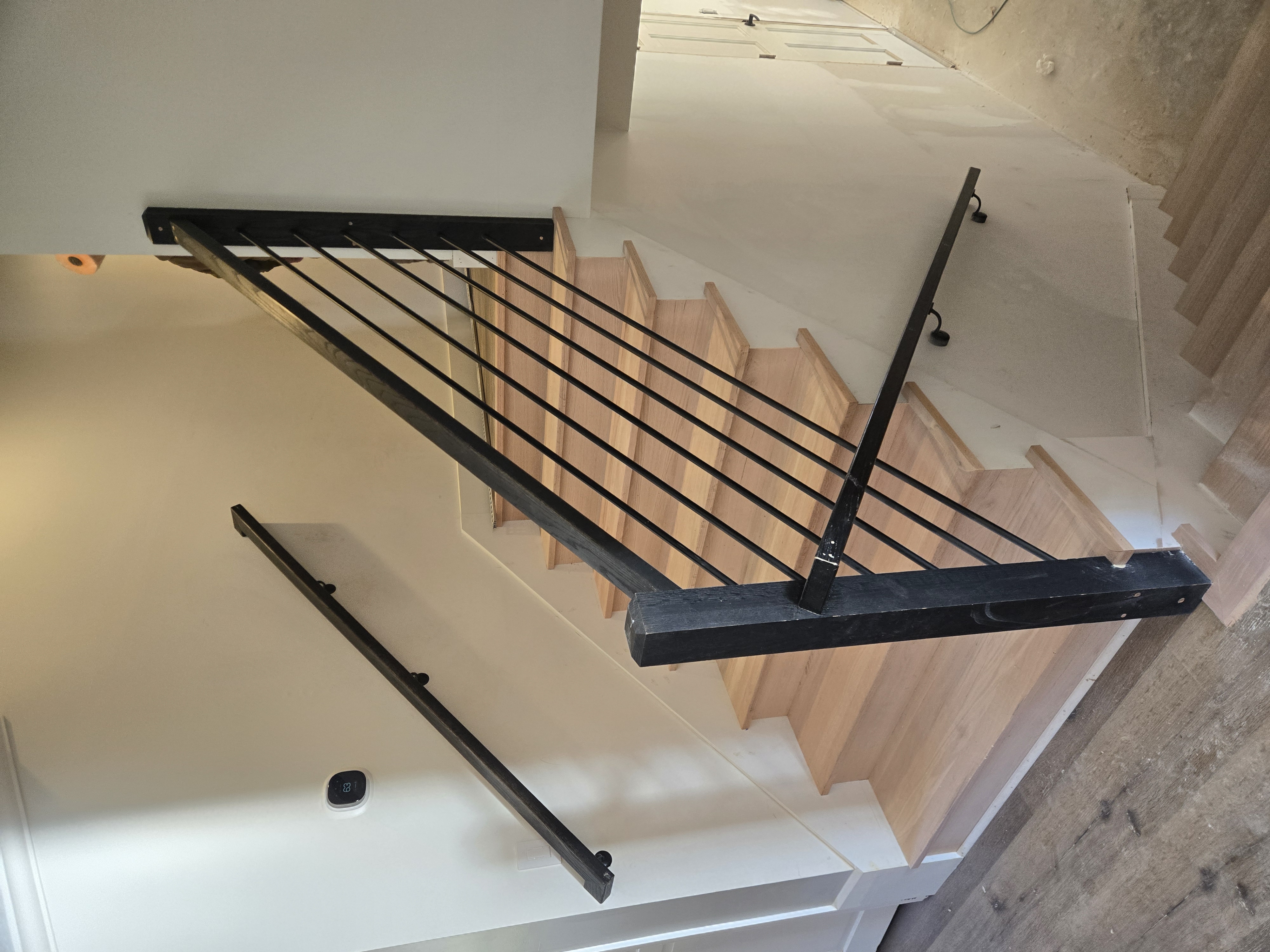 Stair refinishing